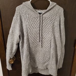 AE Knit sweater hoodie